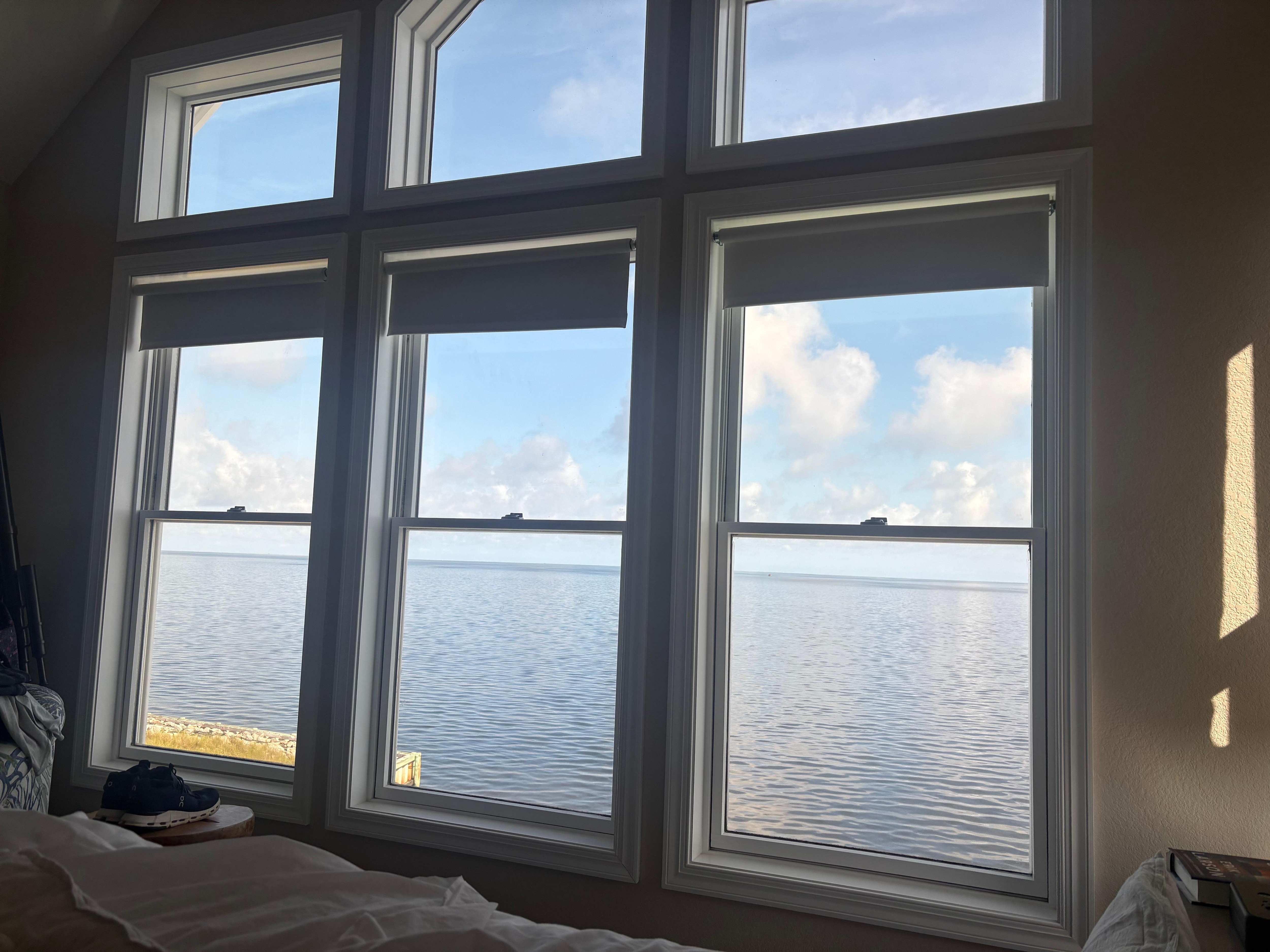 View from living area