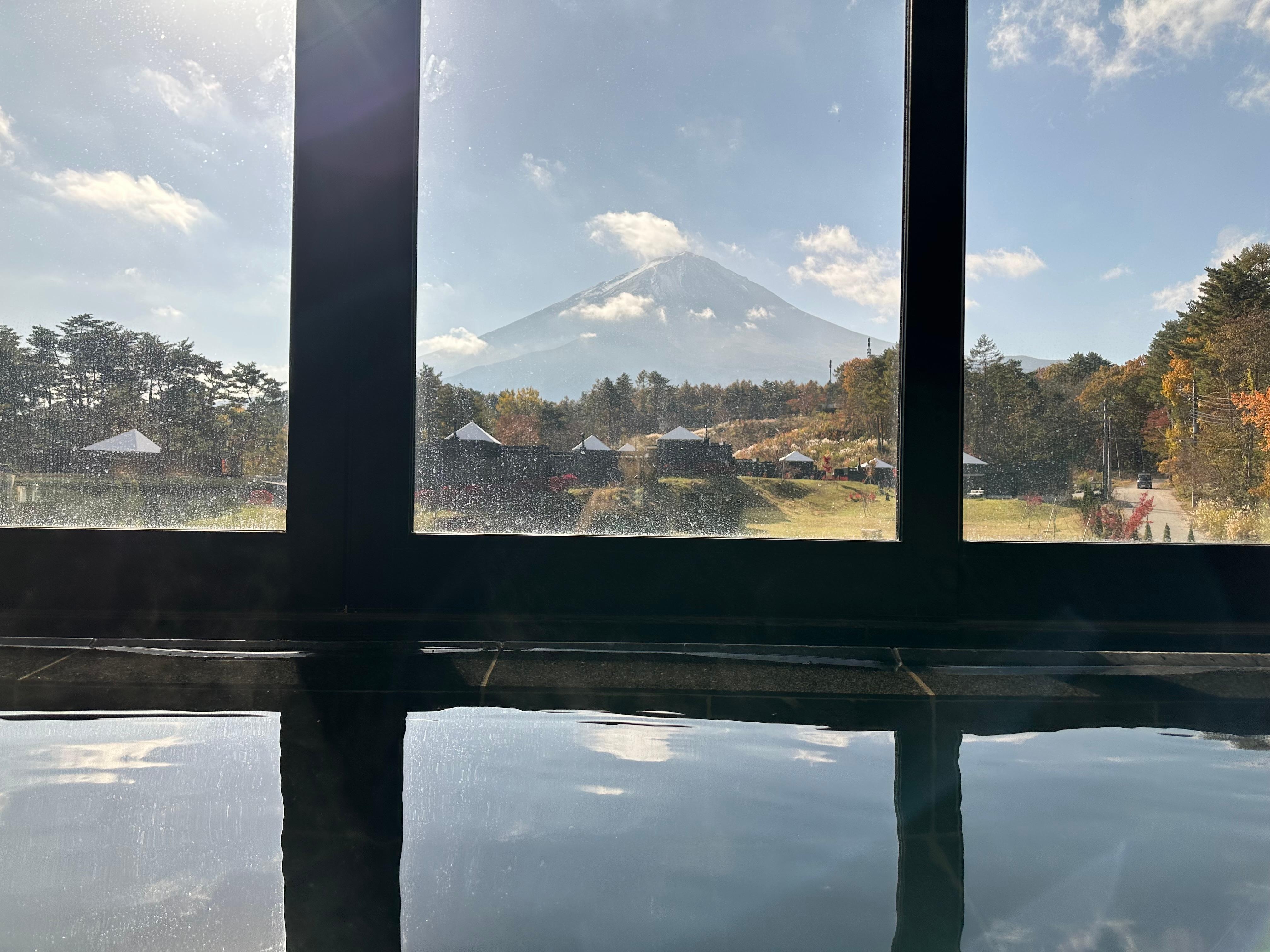 View from the hot springs 