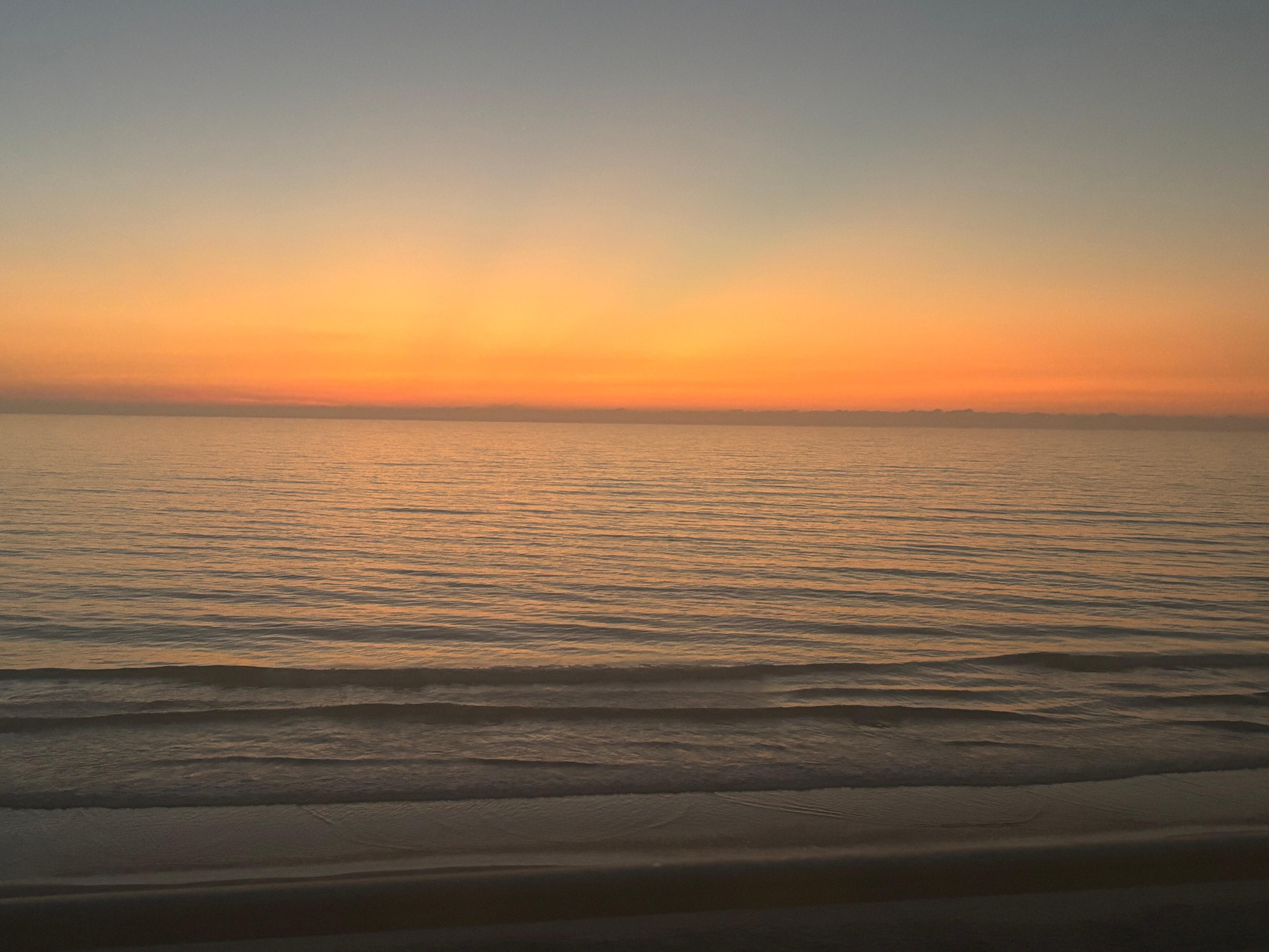 Sunrise from balcony