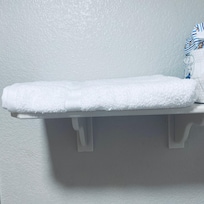 We only had one towel we had to buy more for us to use the staff said they couldn’t give us more