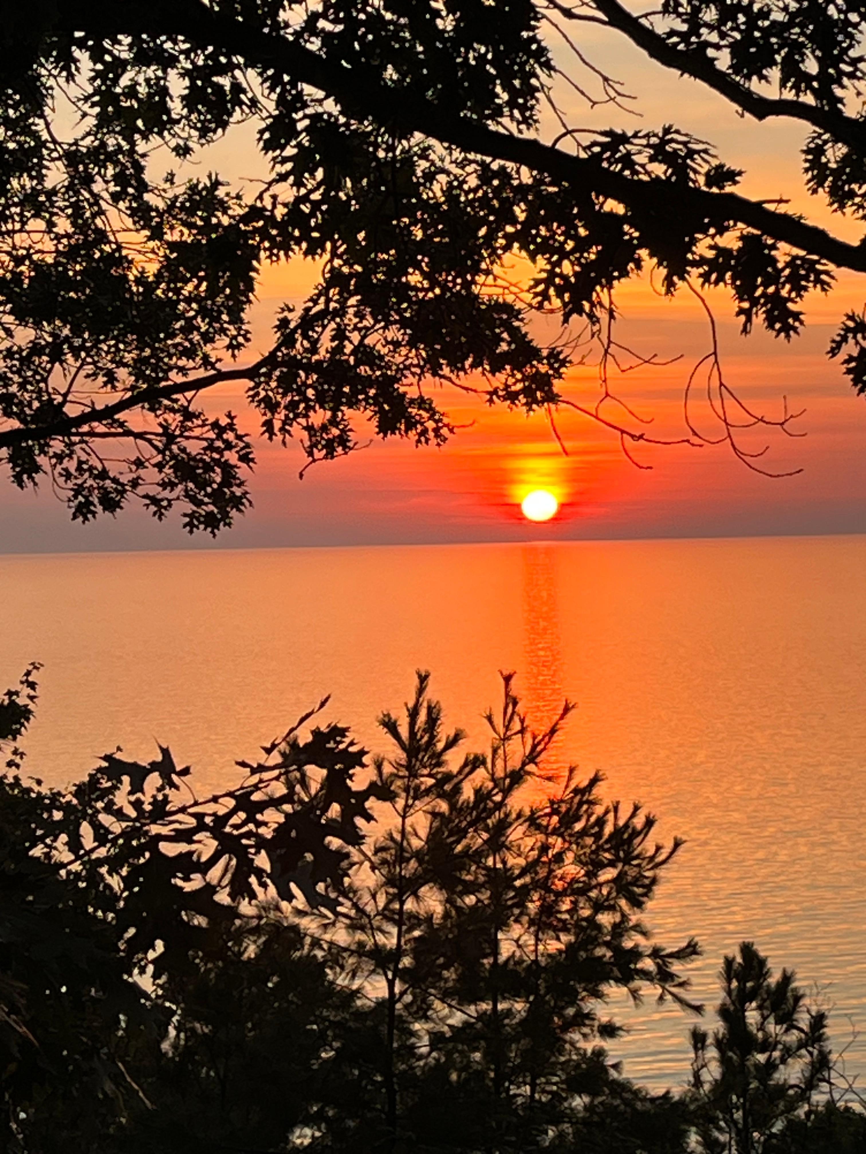 Sunset  in September