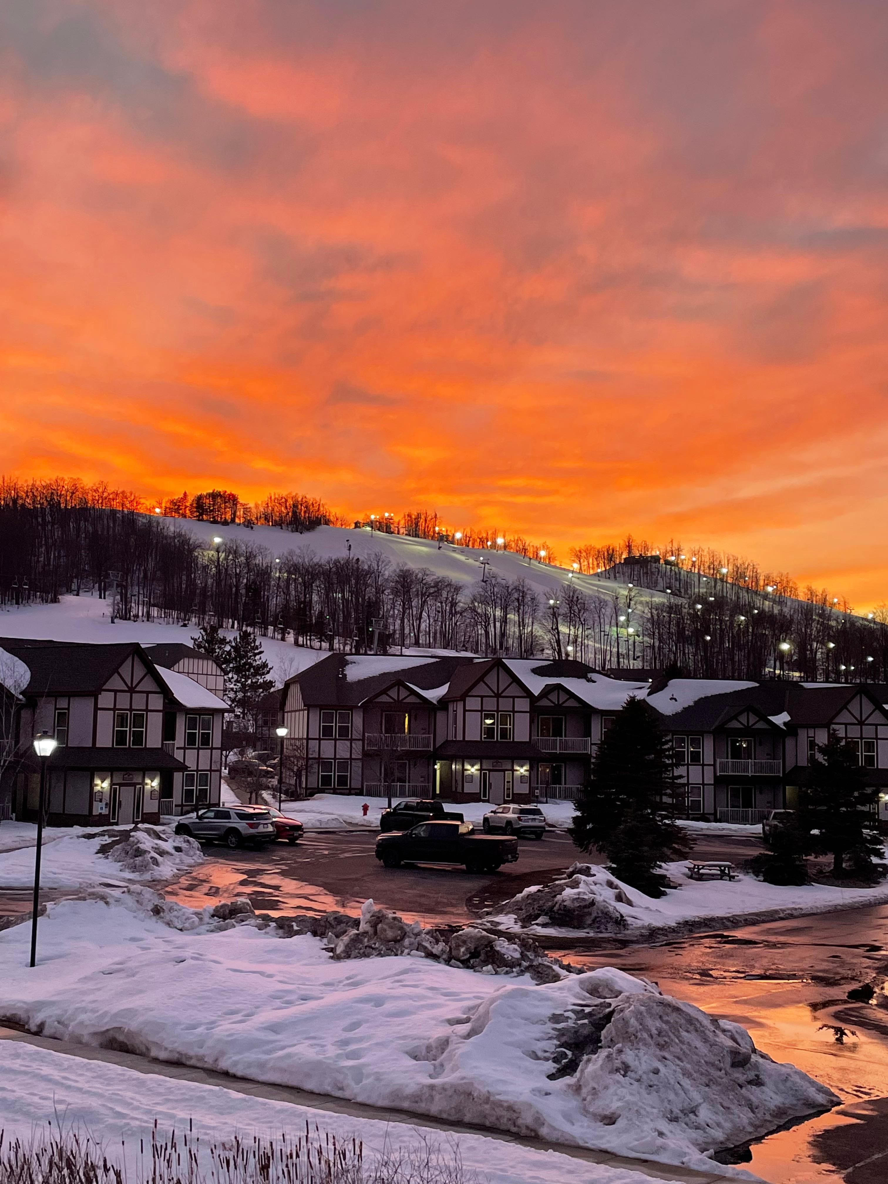 Sunset pic from balcony