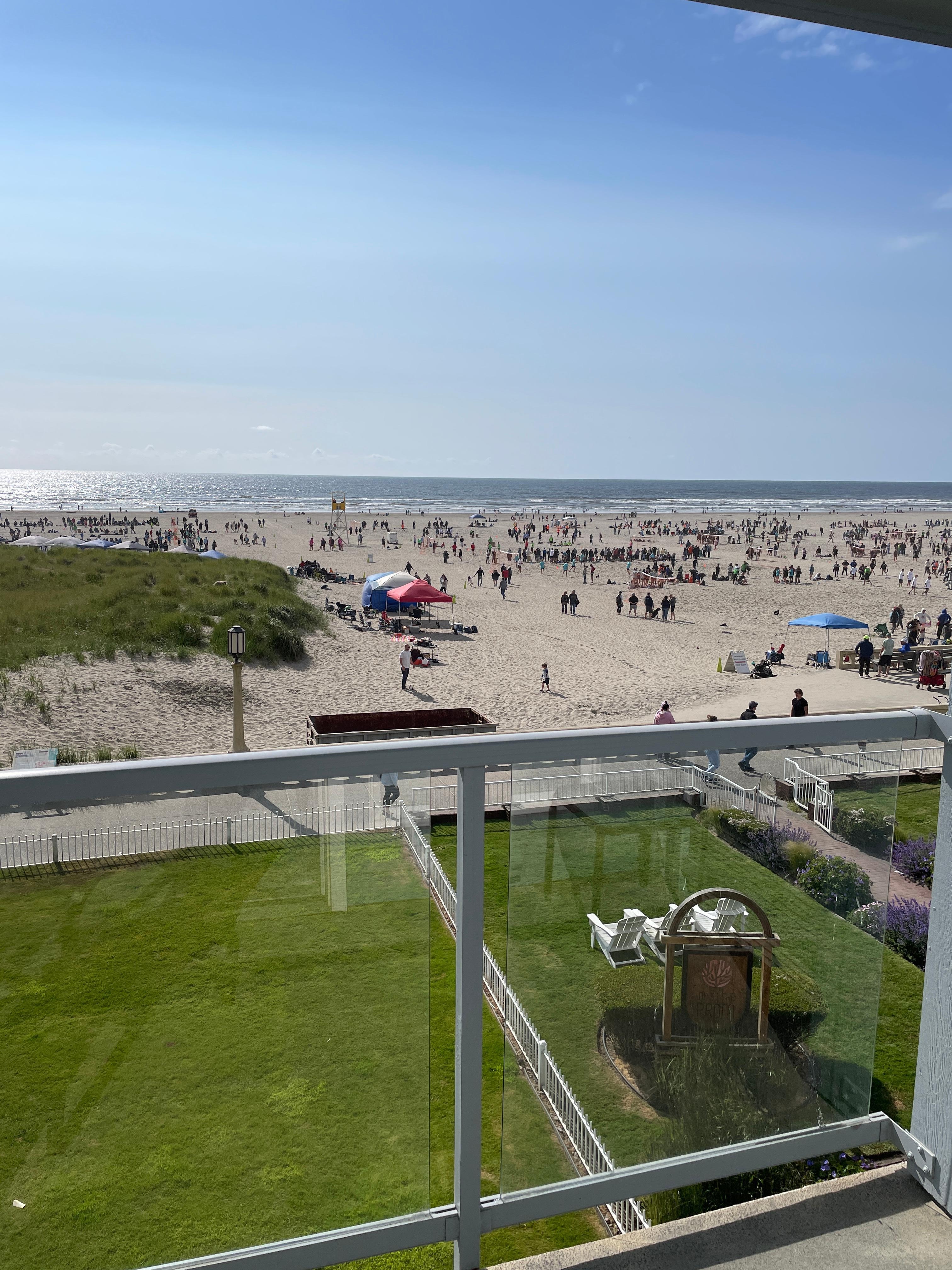 Busy day at the beach