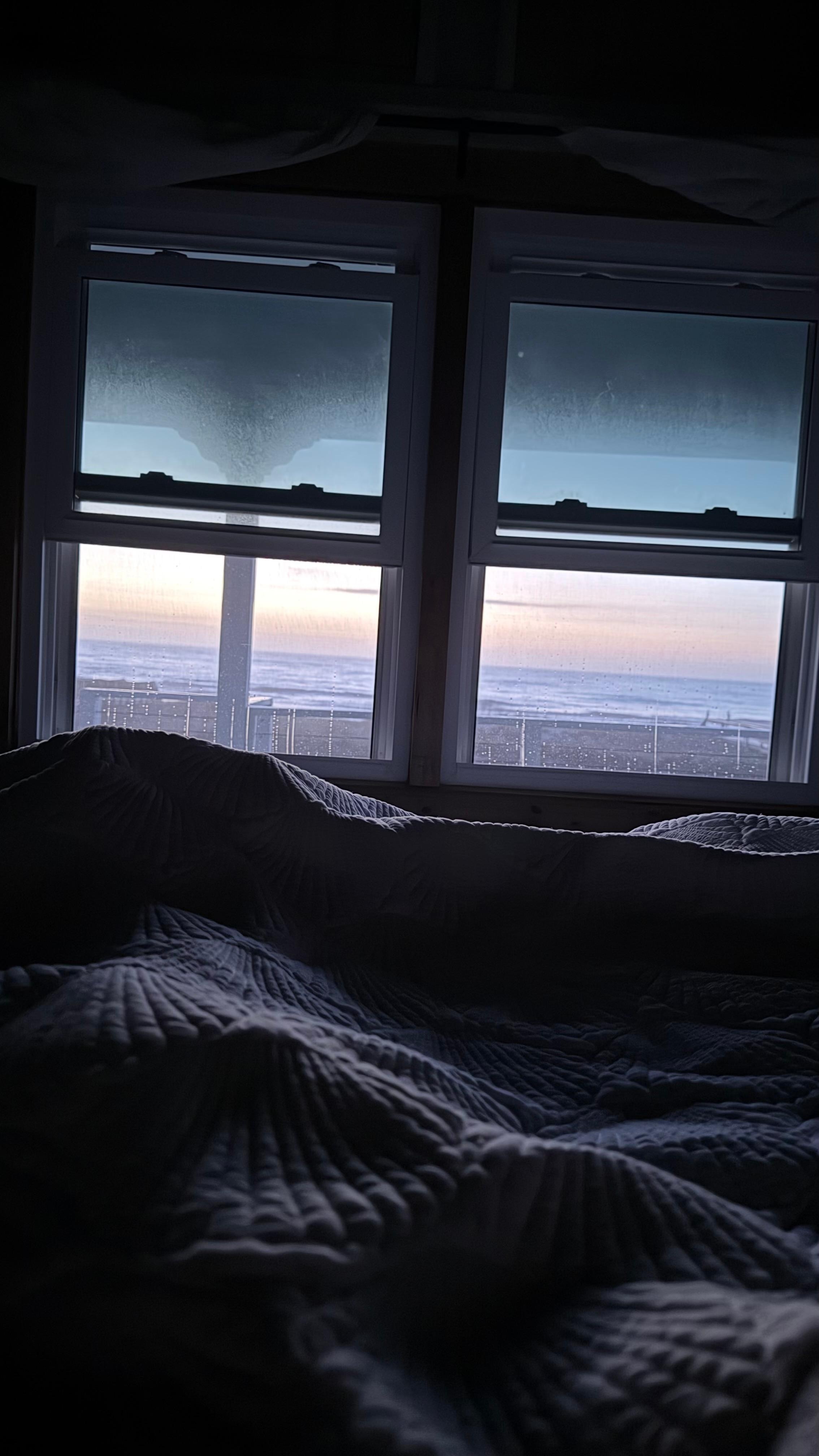 View from the master bed