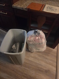 Trash left from the people before us