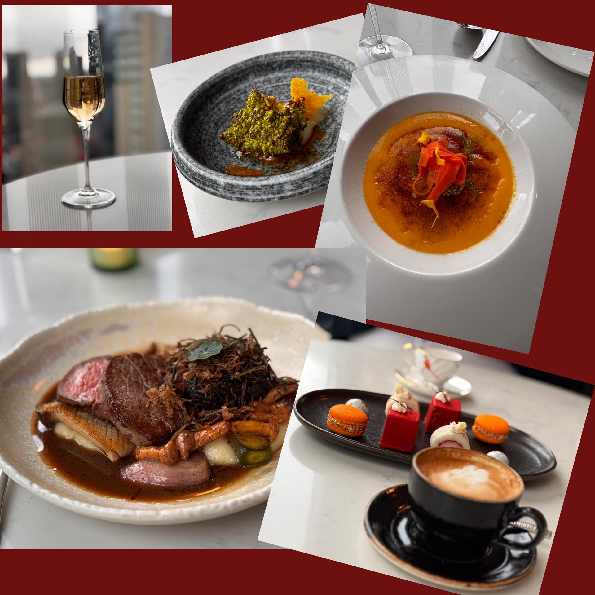 Abendessen im „Dorian“