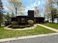 View from front of Main home