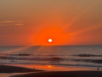 Sunrise from the beach