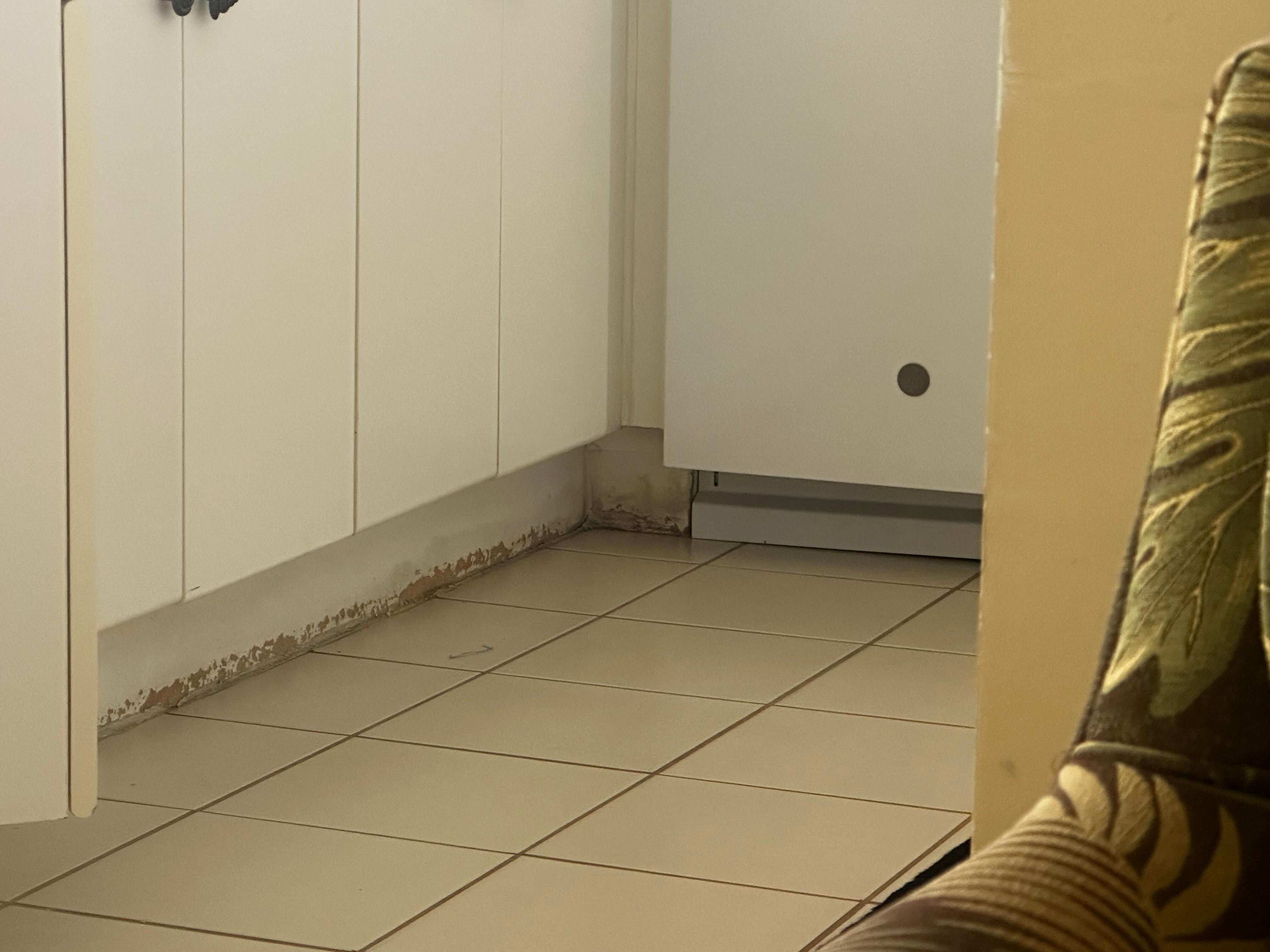 Baseboards kitchen
