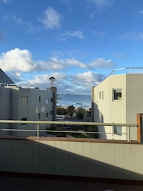 At the beach without leaving apartment.
