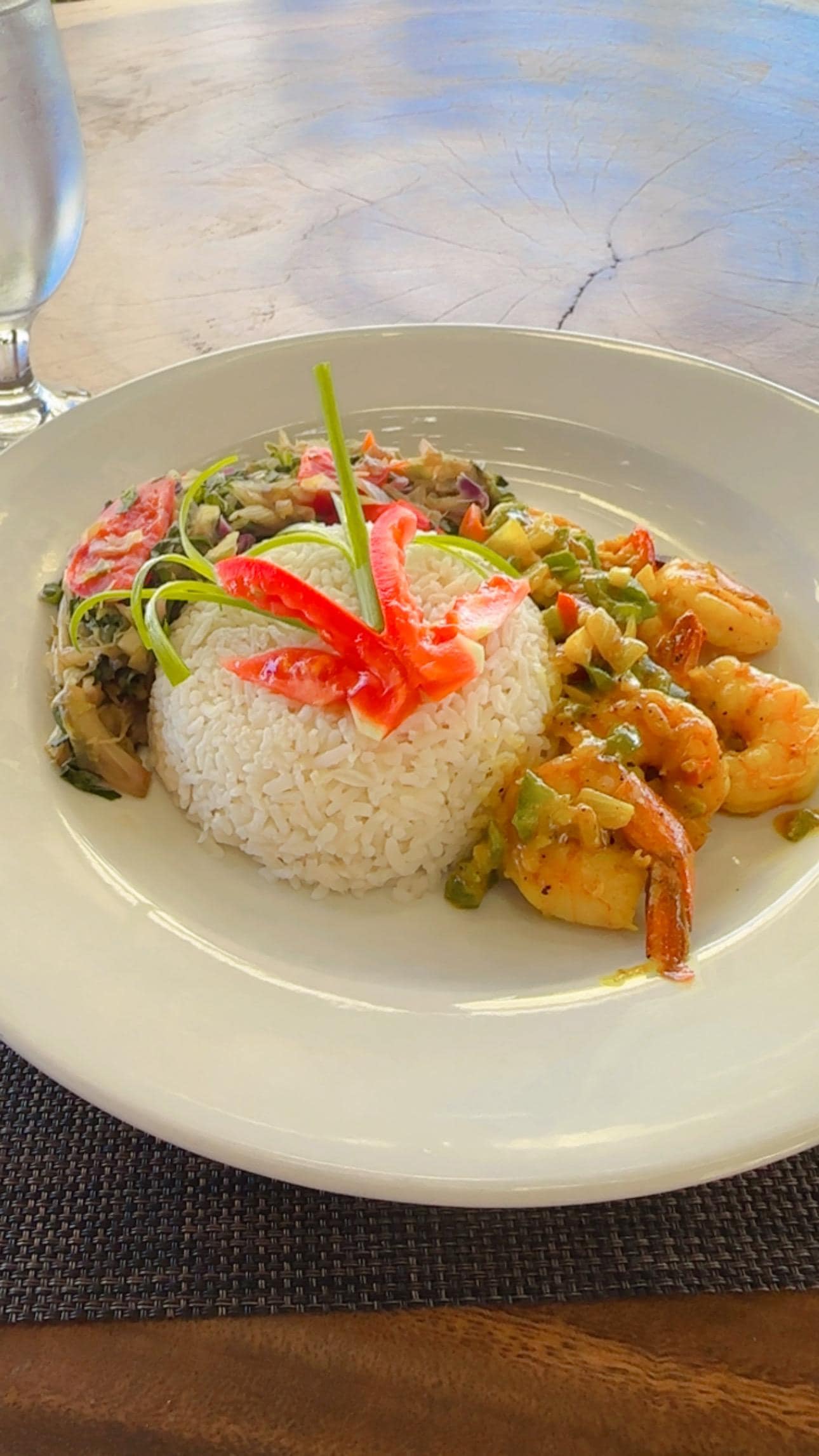 Mouth watering curry shrimp…savoury! 
