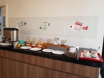 breakfast options at the Ramada Encore in Osasco