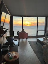 The sunsets are spectacular