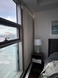 Boarded up entire window