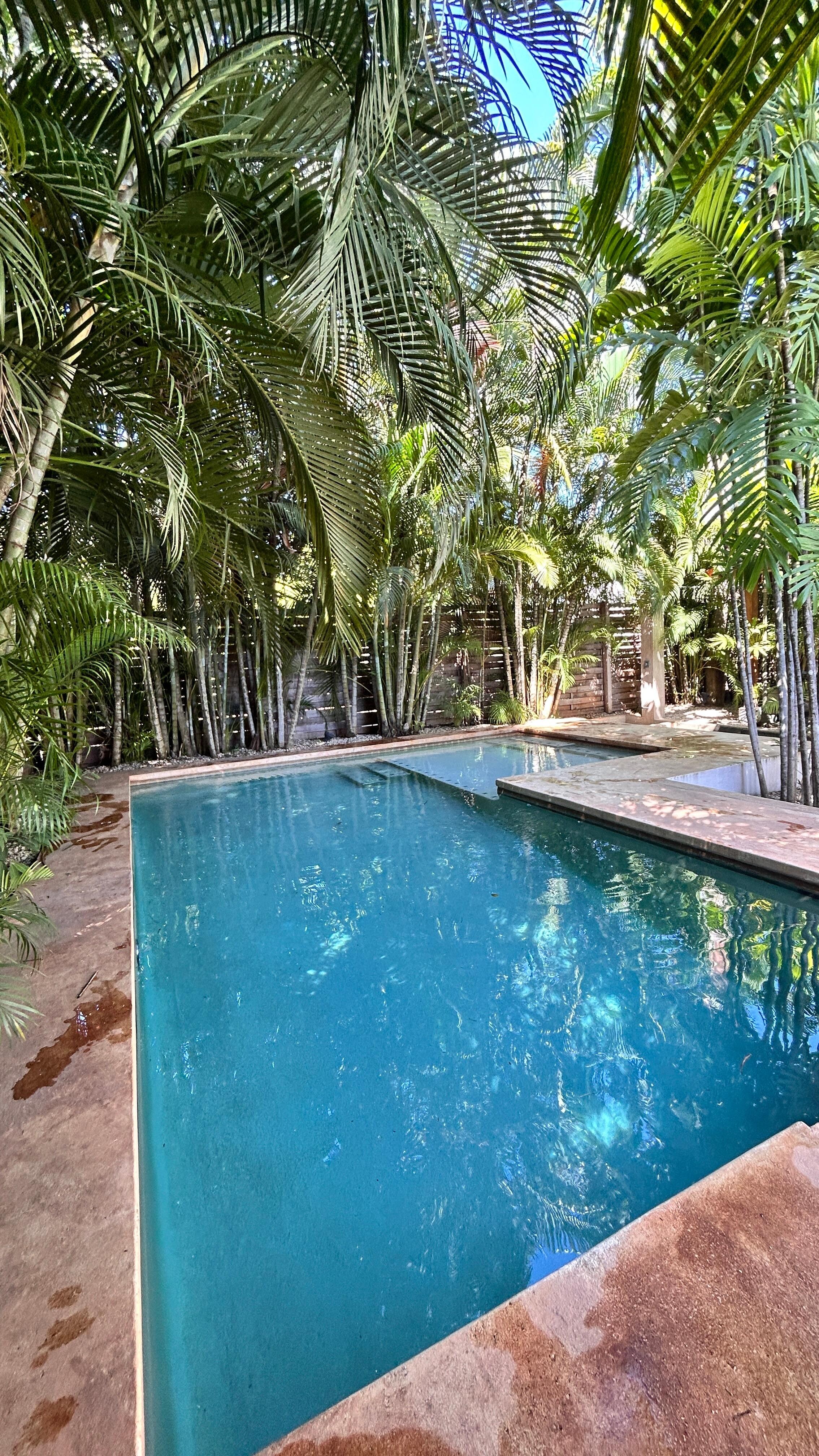 Returning to this refreshing pool after a day exploring the jungle was amazing.