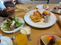 フレンチトースト、とても美味しいです!