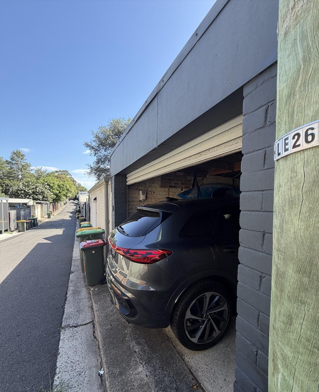 Car won't fit in garage