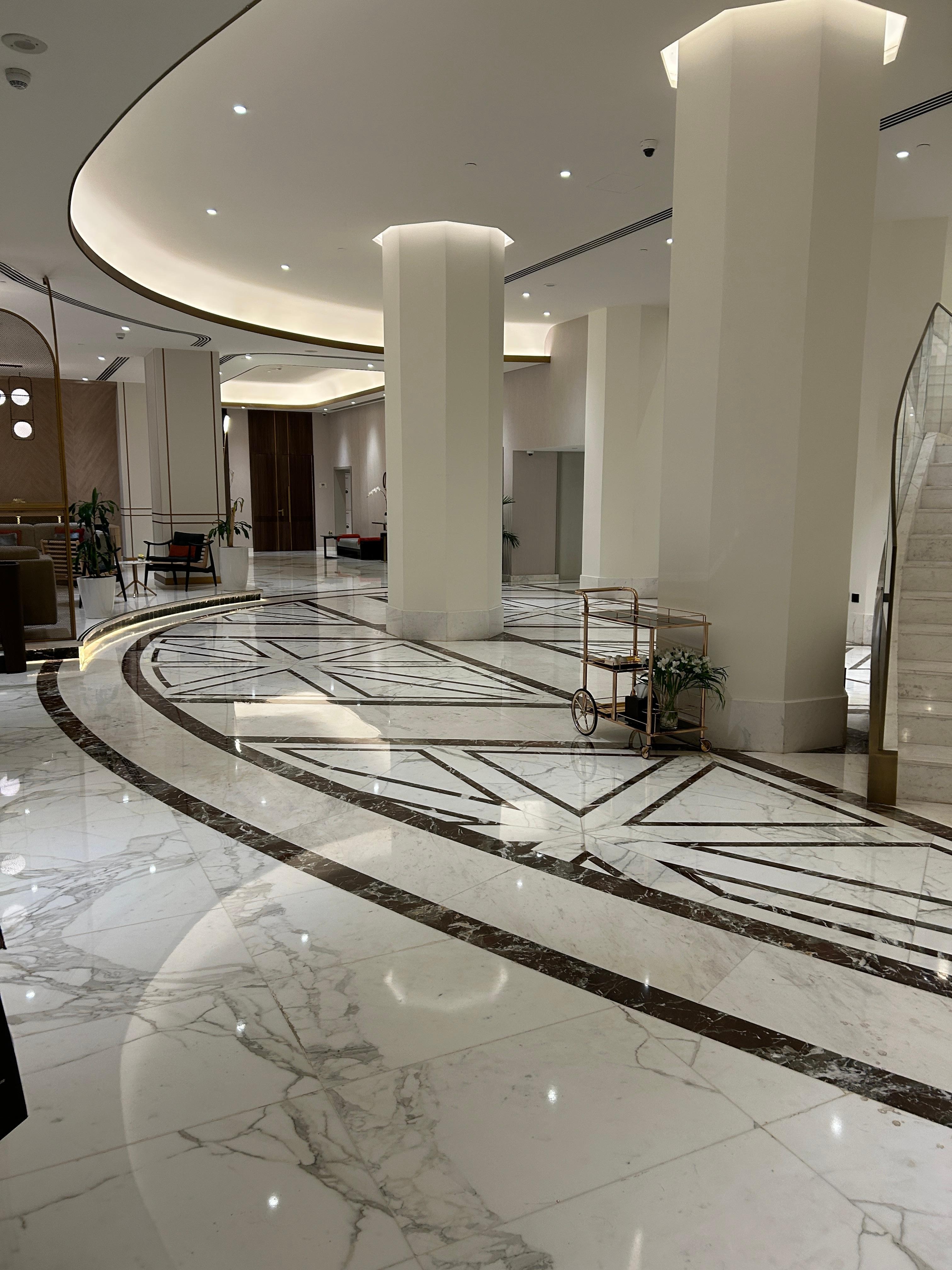 Reception area