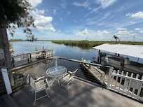 View of river from back dock
