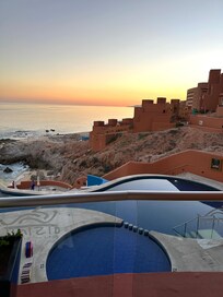 Sunset from the Restaurant Inizio