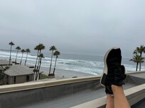 Last morning there, upper balcony view.