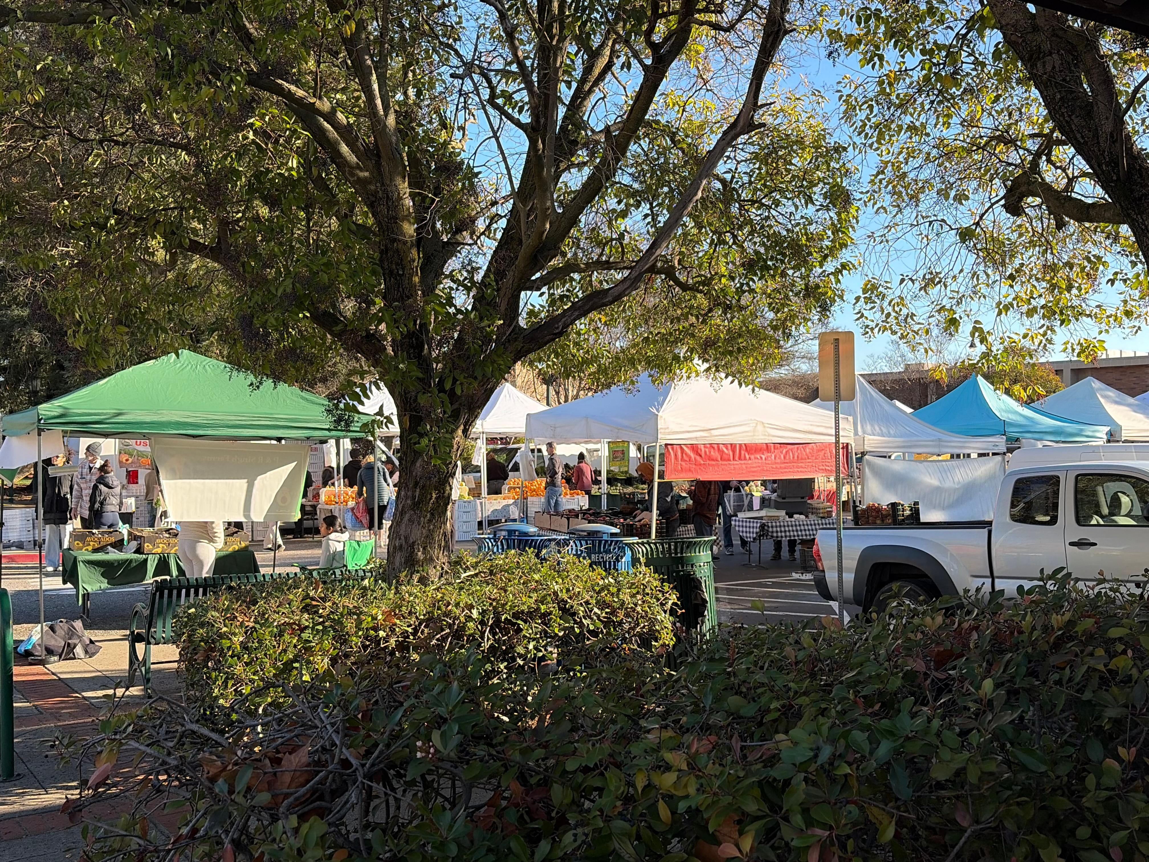 The Sunday Farmers’ Market is a must do event. It features organic fresh fruit and vegetables as well other food items to purchase. 