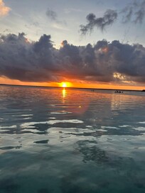 Sunrise from dock