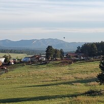 Hot air balloons in AM