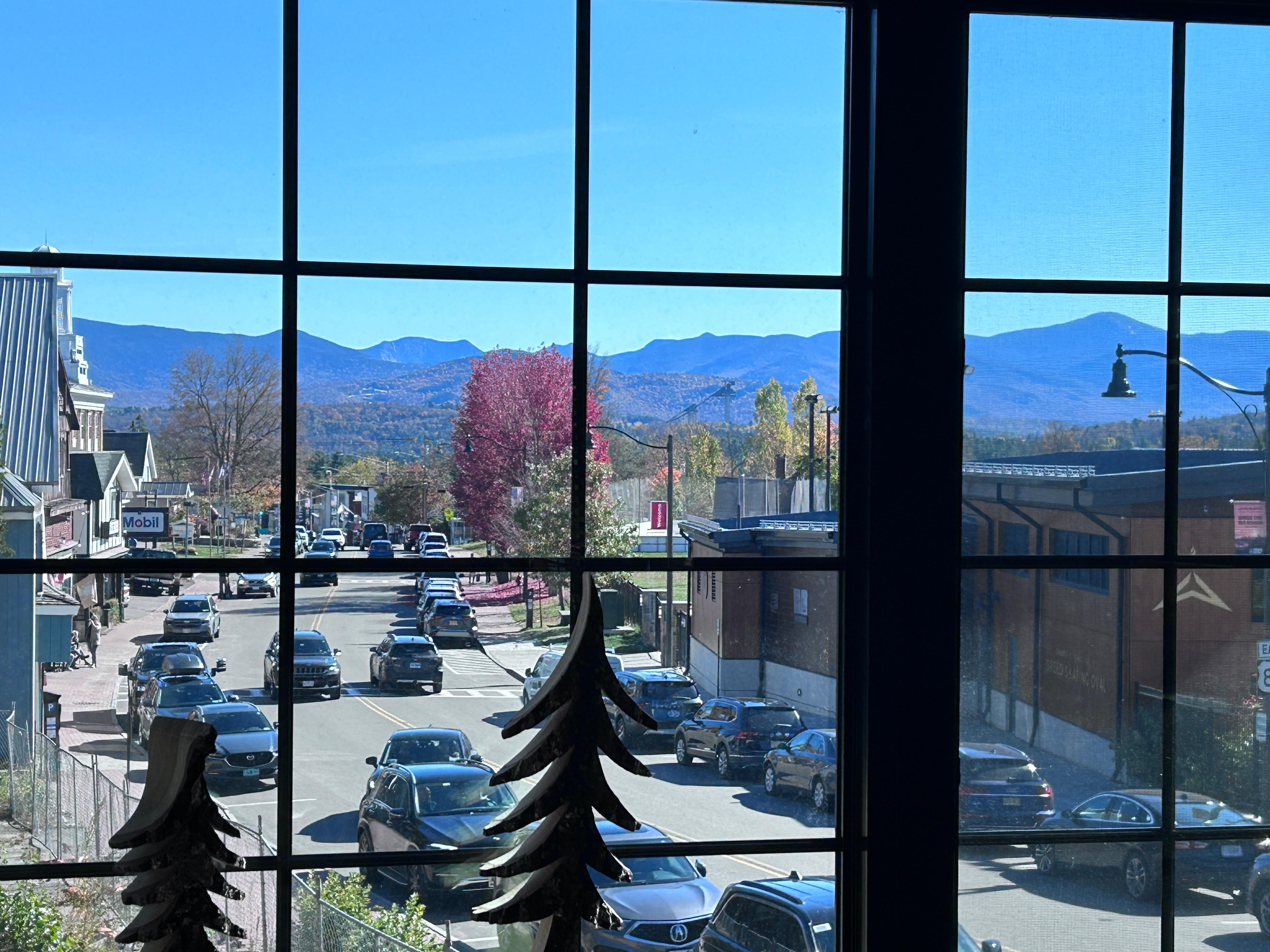 Fall view from living room