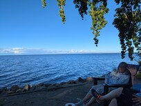 The view from my chair. Spectacular!