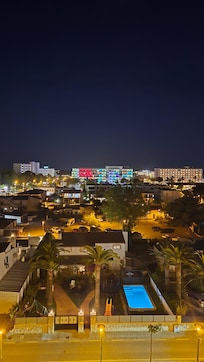 View from 6th floor balcony