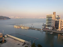 The view from our 9th floor window