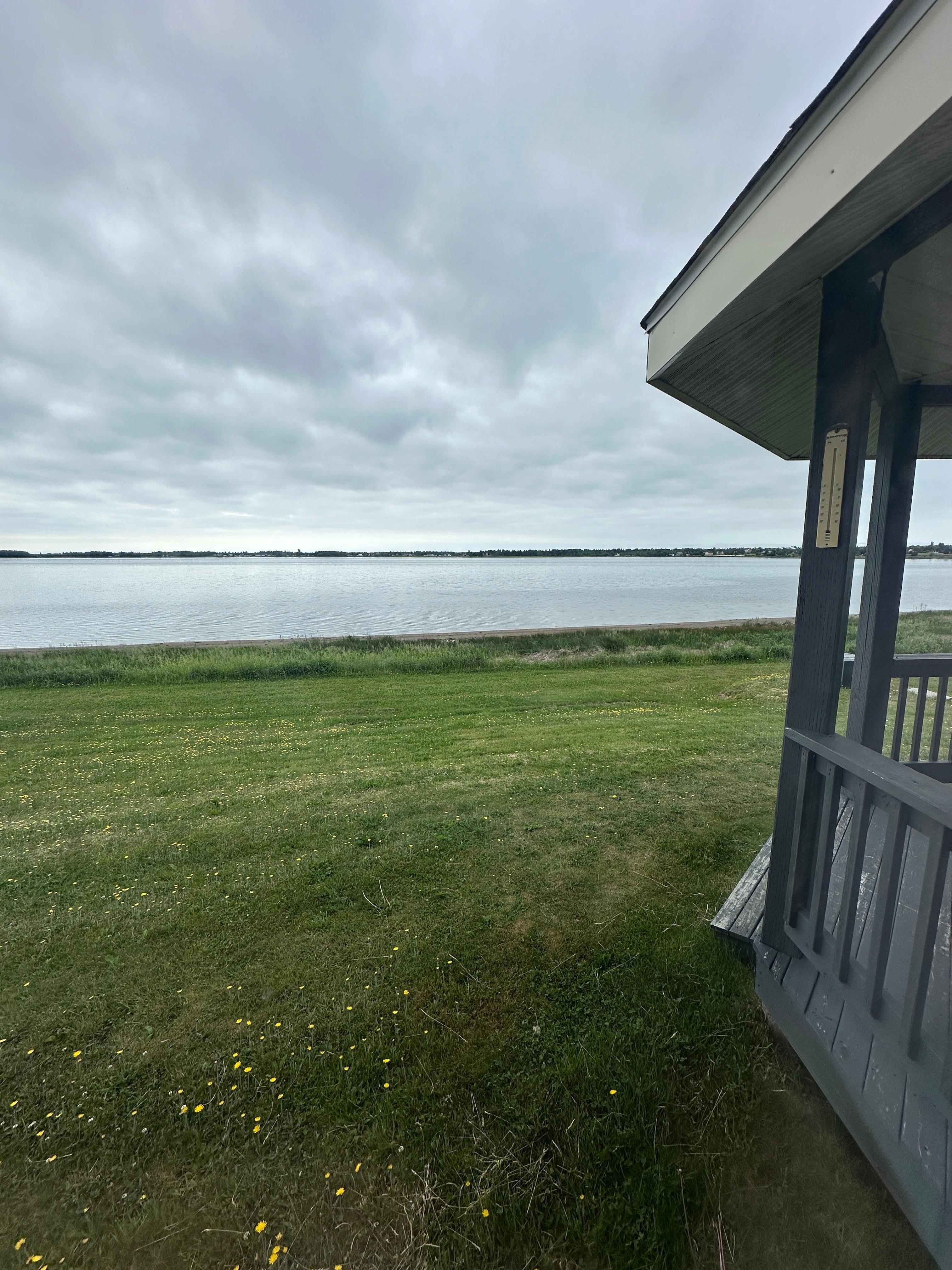 Each cottage has a octagonal gazebo and a propane grill is avaiable for $15/day