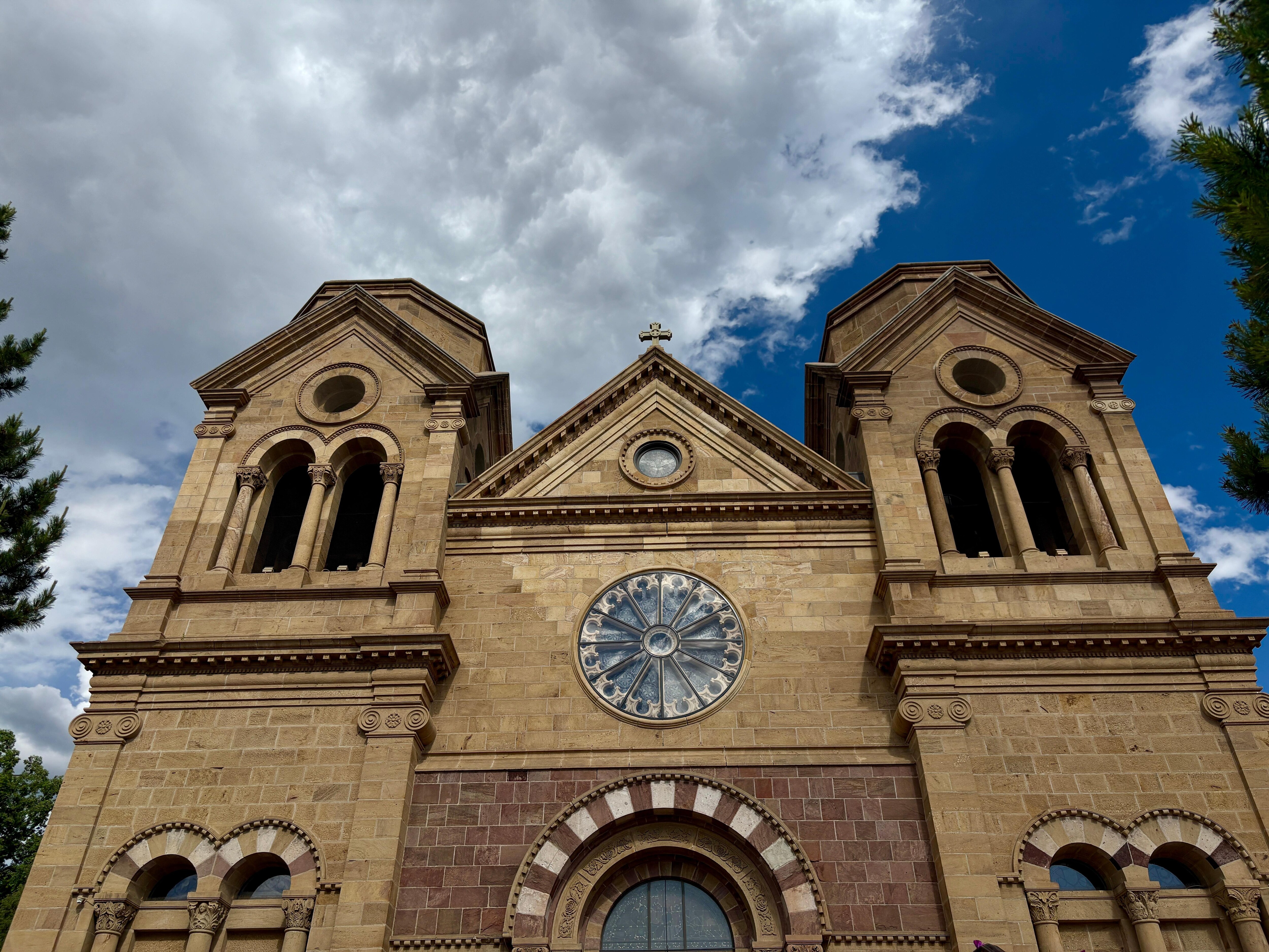Cathedral Basilica of St. Francis of Assisi down the street