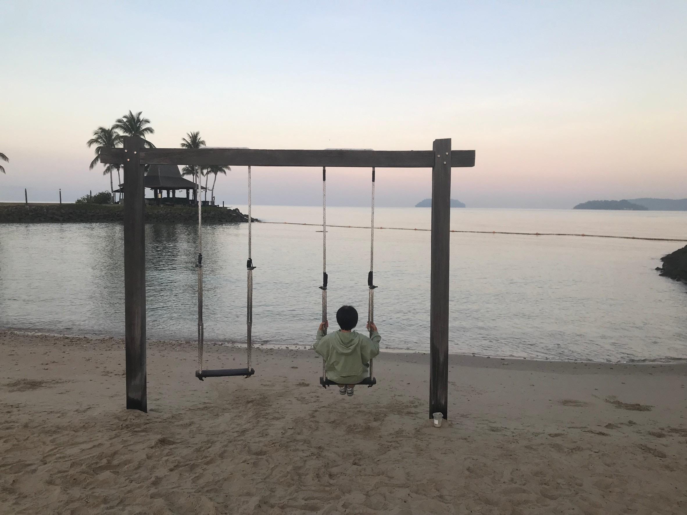 等候晨曦的休閒