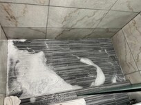 Shower didn’t drain well