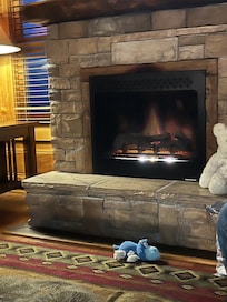 Nice electric fireplace