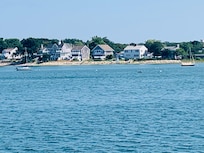 View of house from Hyannis Whale Watch as we passed by.