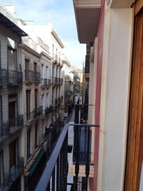 Street view from Juliette Balcony