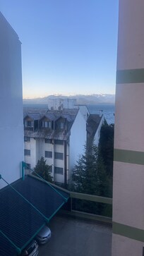 A vista do quarto