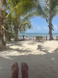 View to beach