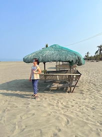 Beach front frolicking…