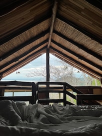 View from the bed