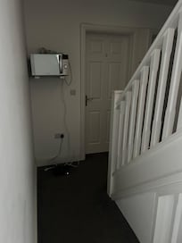 Shared microwave with everyone at the accommodation,