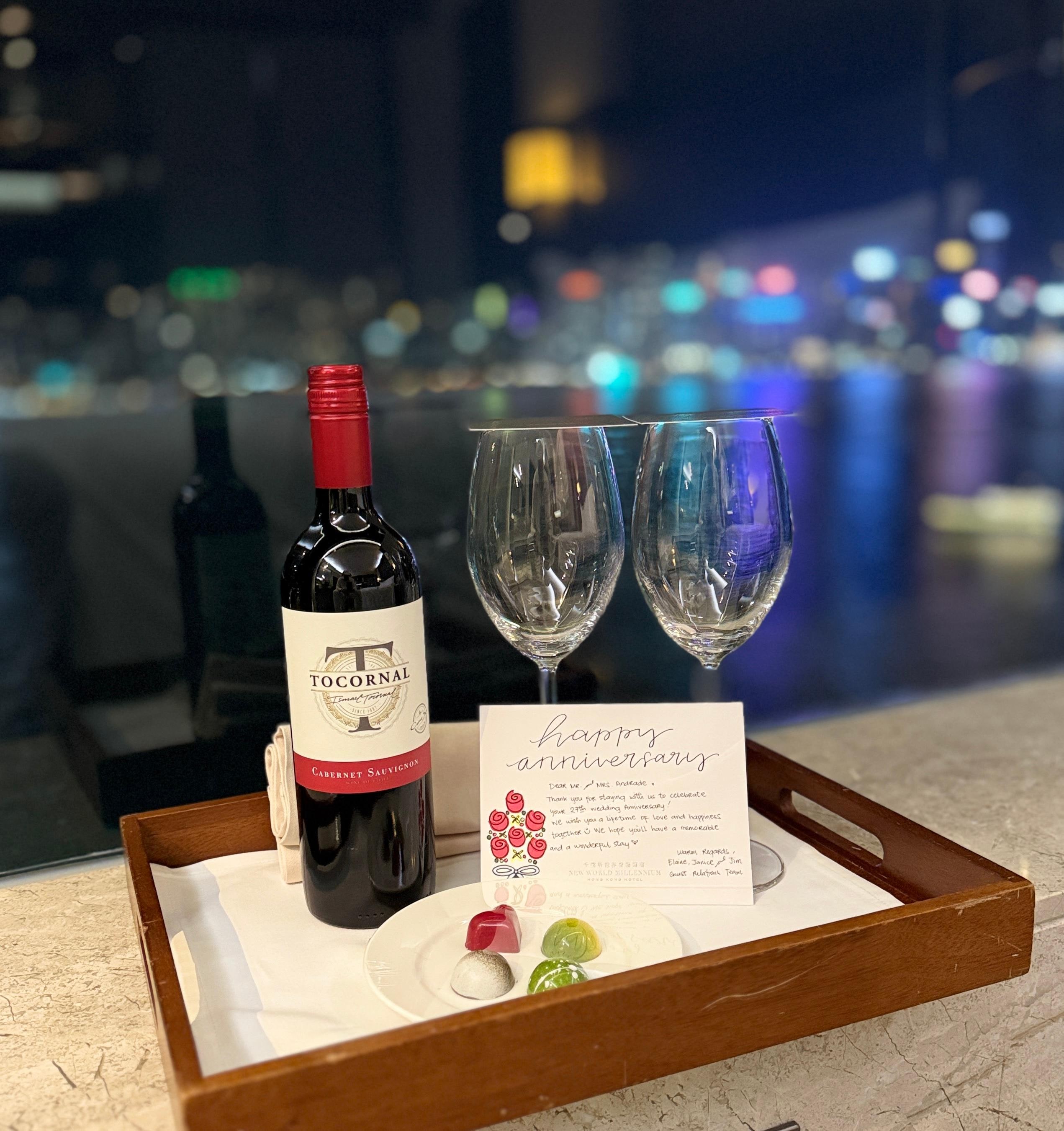 the Guest Relations Team and all staff members made our 27th anniversary so memorable.