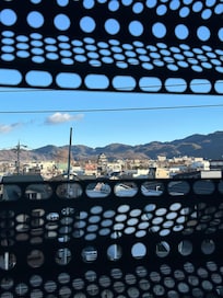 提携駐車場からの松本城