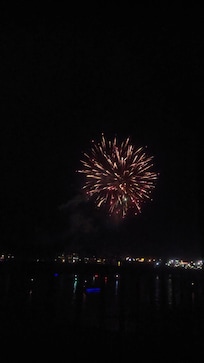 Fireworks from the Balcony
