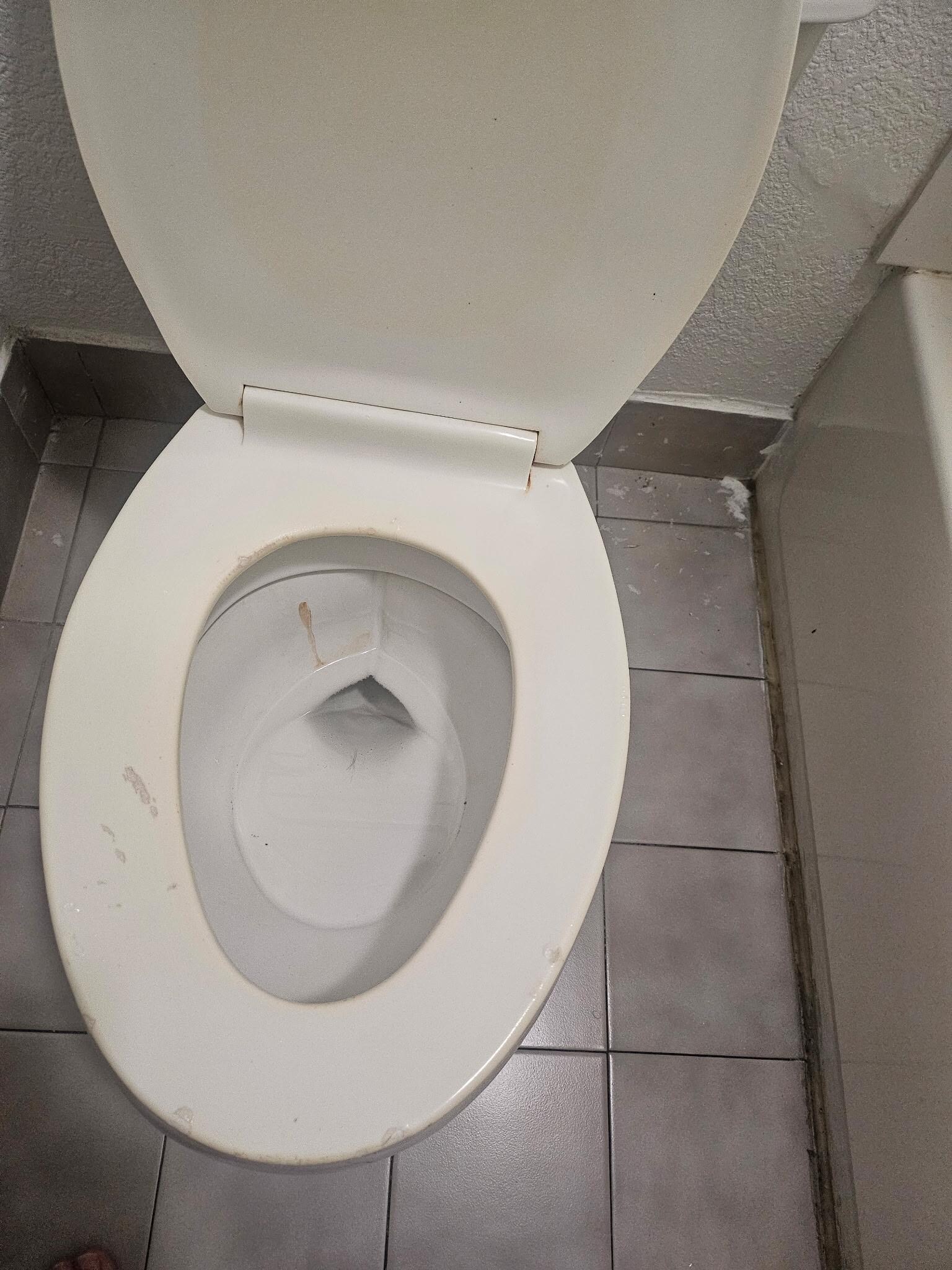 DIRTY TOILET!