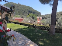 The view from the garden view stùdios