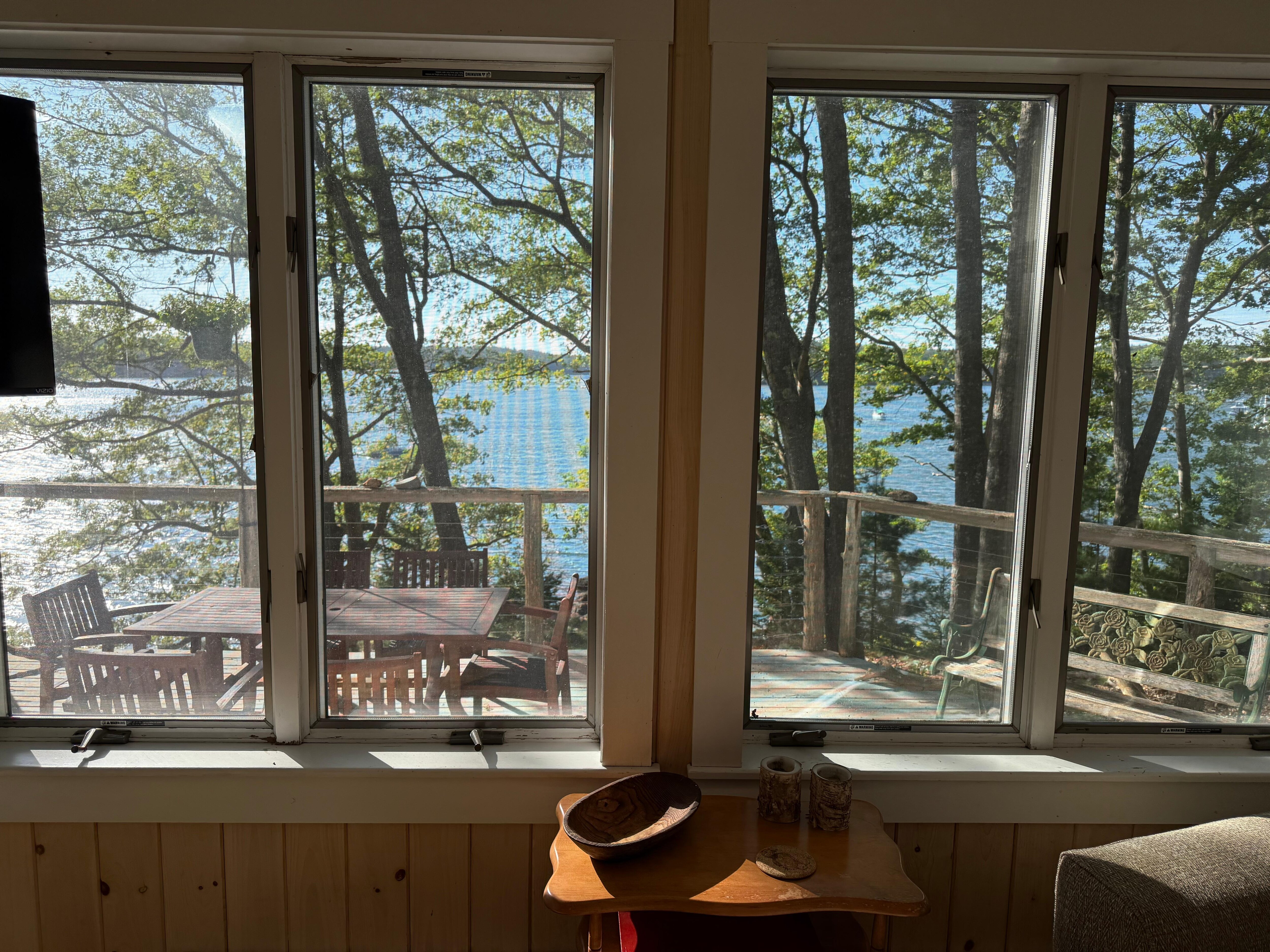 View from living room 